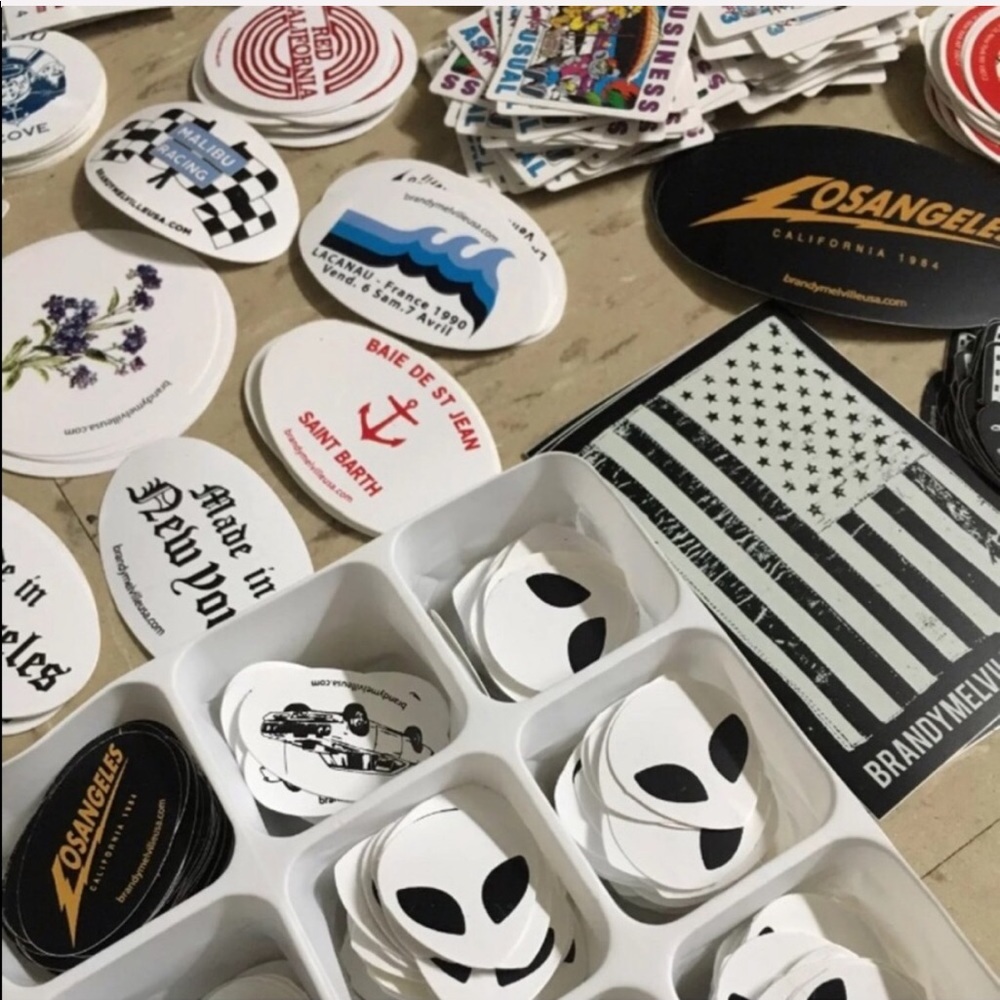 ‼️SALE‼️ BRANDY MELVILLE STICKERS - Picture 5 of 8